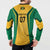 Jamaica Custom Button Sweatshirt Ethnic Motifs - Gold Accents LT7 - Wonder Print Shop