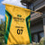 Jamaica Custom Garden Flag Ethnic Motifs - Gold Accents - Wonder Print Shop