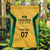 Jamaica Custom Garden Flag Ethnic Motifs - Gold Accents - Wonder Print Shop
