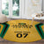 Jamaica Custom Round Carpet Ethnic Motifs - Gold Accents
