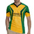 Jamaica Custom Rugby Jersey Ethnic Motifs - Gold Accents - Wonder Print Shop