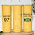 Jamaica Custom Skinny Tumbler Ethnic Motifs - Gold Accents - Wonder Print Shop
