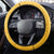 Jamaica Custom Steering Wheel Cover Ethnic Motifs - Gold Accents - Wonder Print Shop