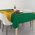Jamaica Custom Tablecloth Ethnic Motifs - Gold Accents - Wonder Print Shop