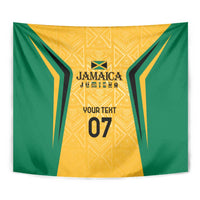 Jamaica Custom Tapestry Ethnic Motifs - Gold Accents - Wonder Print Shop