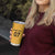 Jamaica Custom Tumbler Cup Ethnic Motifs - Gold Accents - Wonder Print Shop