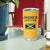 Jamaica Custom Tumbler Cup Ethnic Motifs - Gold Accents - Wonder Print Shop