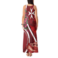 Inħobbok Malta Tank Maxi Dress Bougainville and Luzzu