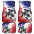 USA Ice Hockey Custom Car Mats Splash Art Abstract Style