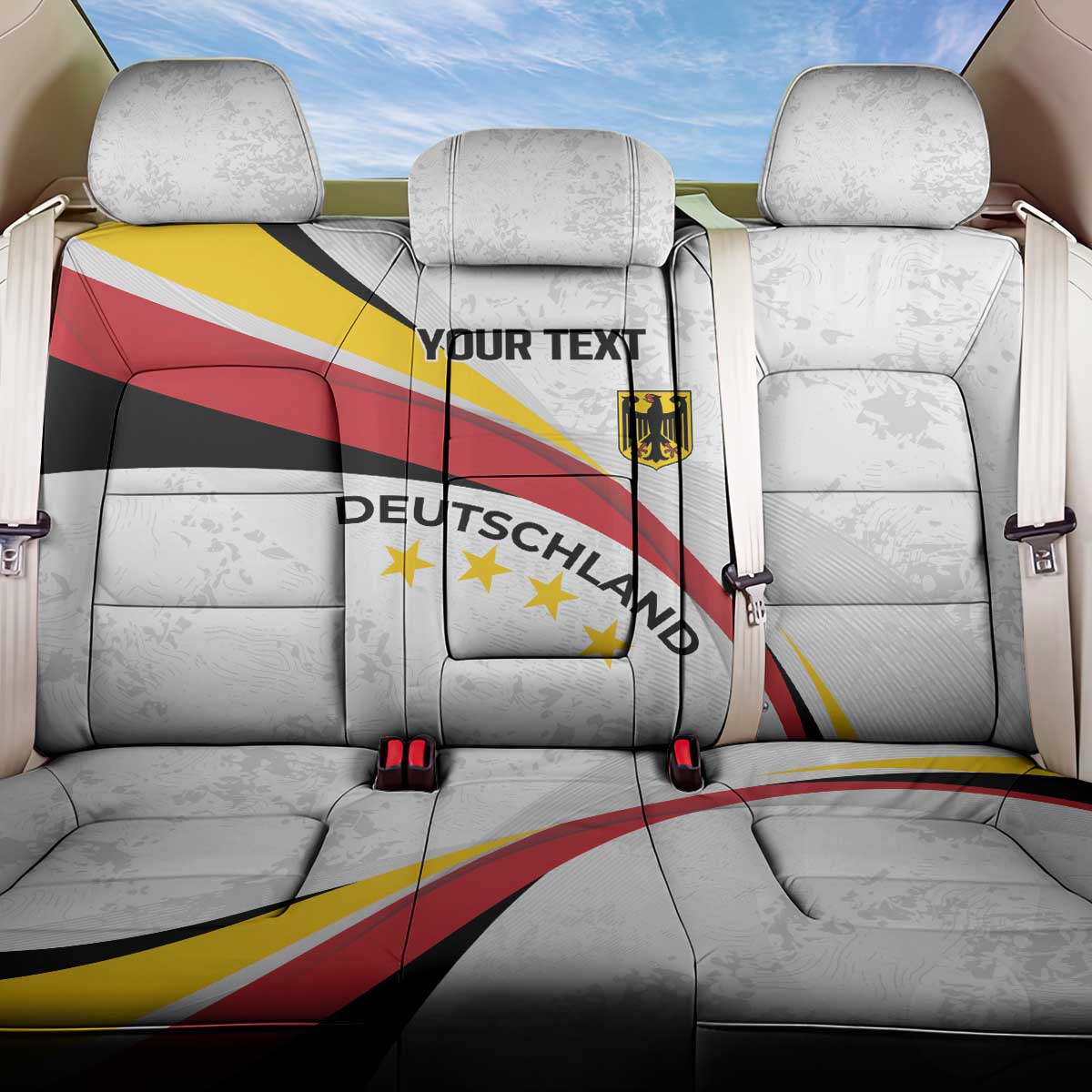 Germany Personalized Back Car Seat Cover 2025 Nationalelf - GO Deutschland