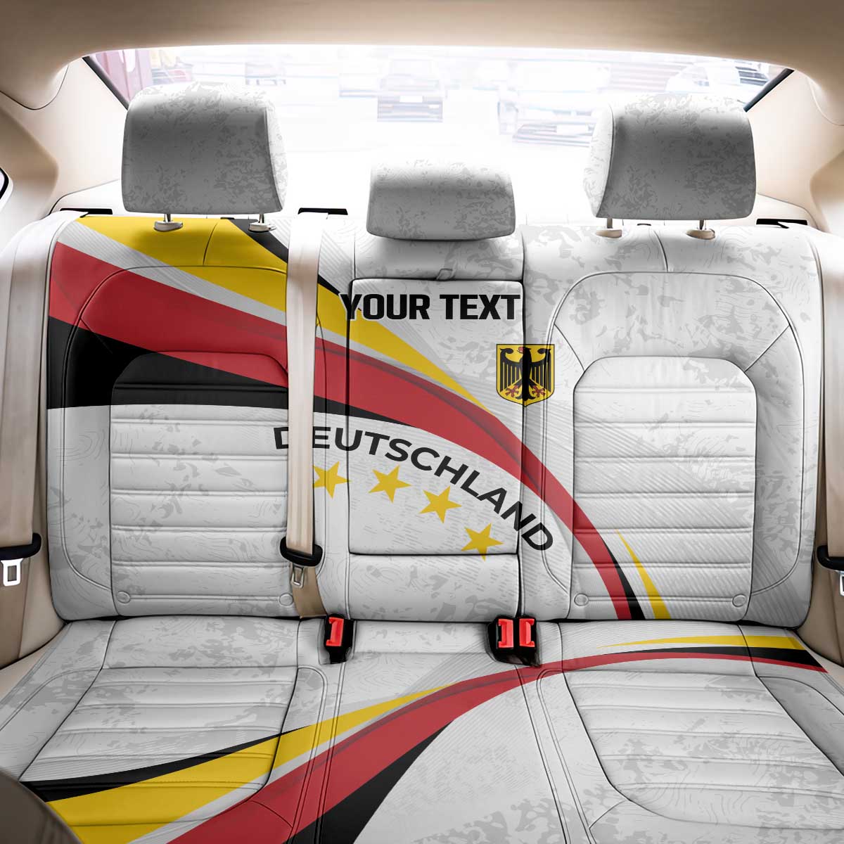 Germany Personalized Back Car Seat Cover 2025 Nationalelf - GO Deutschland