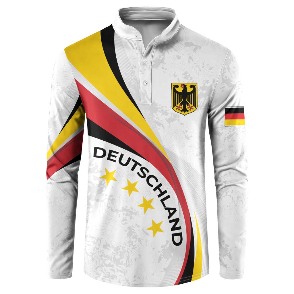 Germany Personalized Button Sweatshirt 2025 Nationalelf - GO Deutschland