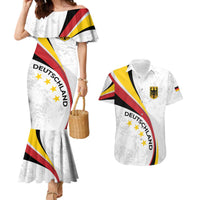 Germany Personalized Couples Matching Mermaid Dress and Hawaiian Shirt 2025 Nationalelf - GO Deutschland