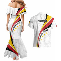 Germany Personalized Couples Matching Mermaid Dress and Hawaiian Shirt 2025 Nationalelf - GO Deutschland
