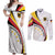 Germany Personalized Couples Matching Off Shoulder Maxi Dress and Long Sleeve Button Shirt 2025 Nationalelf - GO Deutschland