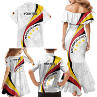 Germany Personalized Family Matching Mermaid Dress and Hawaiian Shirt 2025 Nationalelf - GO Deutschland