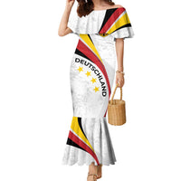 Germany Personalized Family Matching Mermaid Dress and Hawaiian Shirt 2025 Nationalelf - GO Deutschland