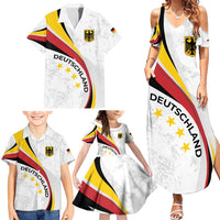 Germany Personalized Family Matching Summer Maxi Dress and Hawaiian Shirt 2025 Nationalelf - GO Deutschland