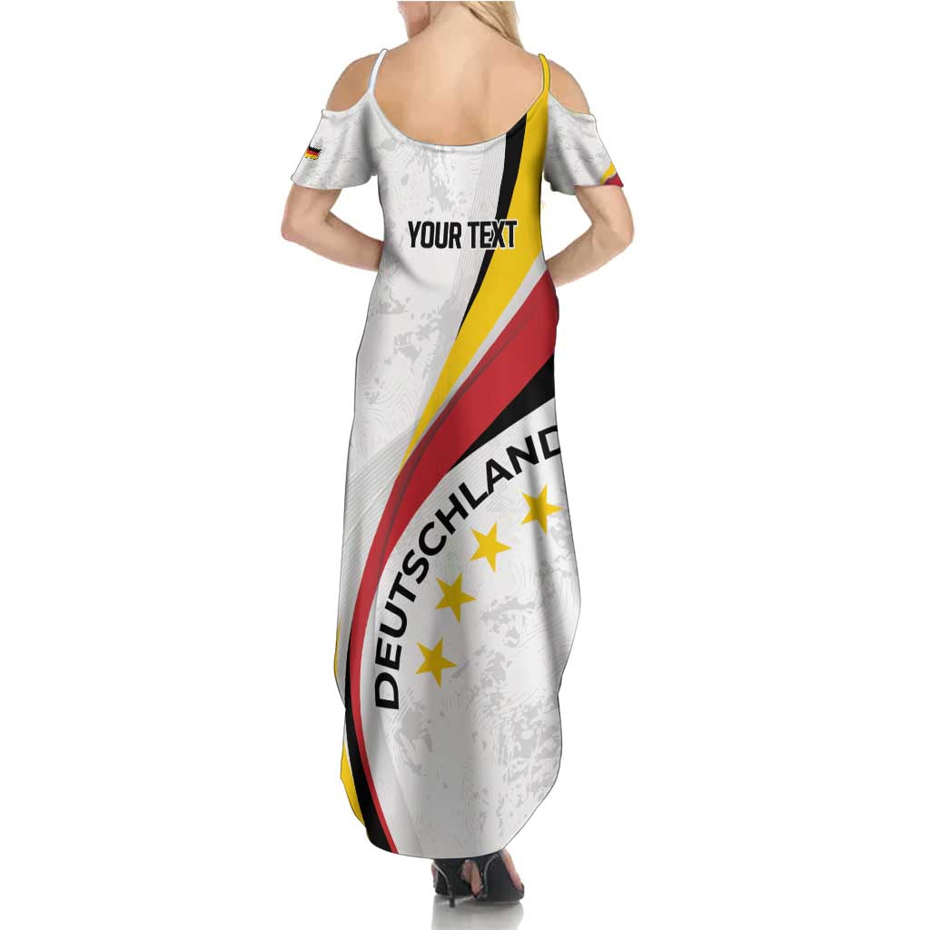 Germany Personalized Family Matching Summer Maxi Dress and Hawaiian Shirt 2025 Nationalelf - GO Deutschland