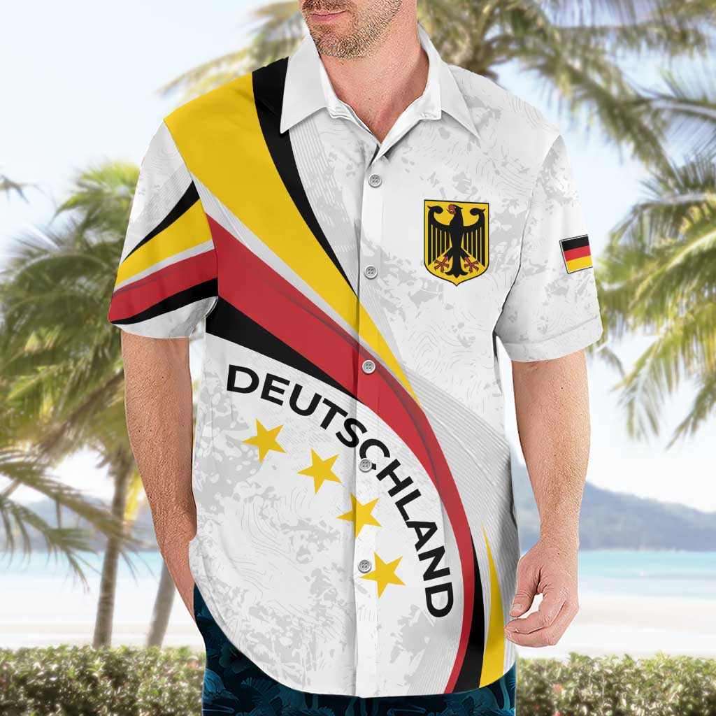 Germany Personalized Hawaiian Shirt 2025 Nationalelf - GO Deutschland