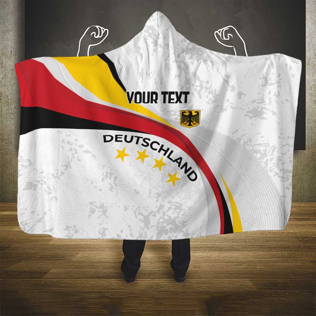 Germany Personalized Hooded Blanket 2025 Nationalelf - GO Deutschland