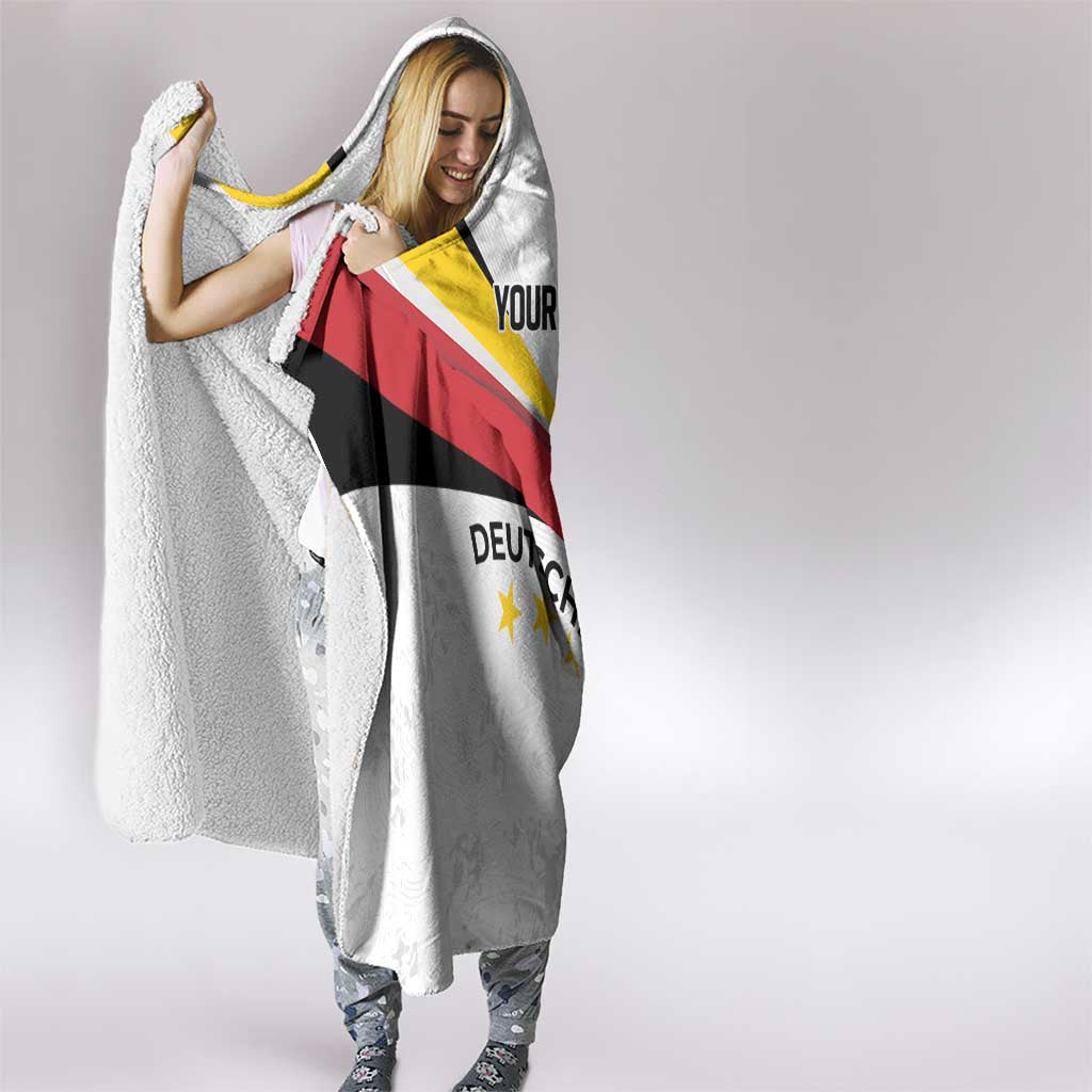 Germany Personalized Hooded Blanket 2025 Nationalelf - GO Deutschland