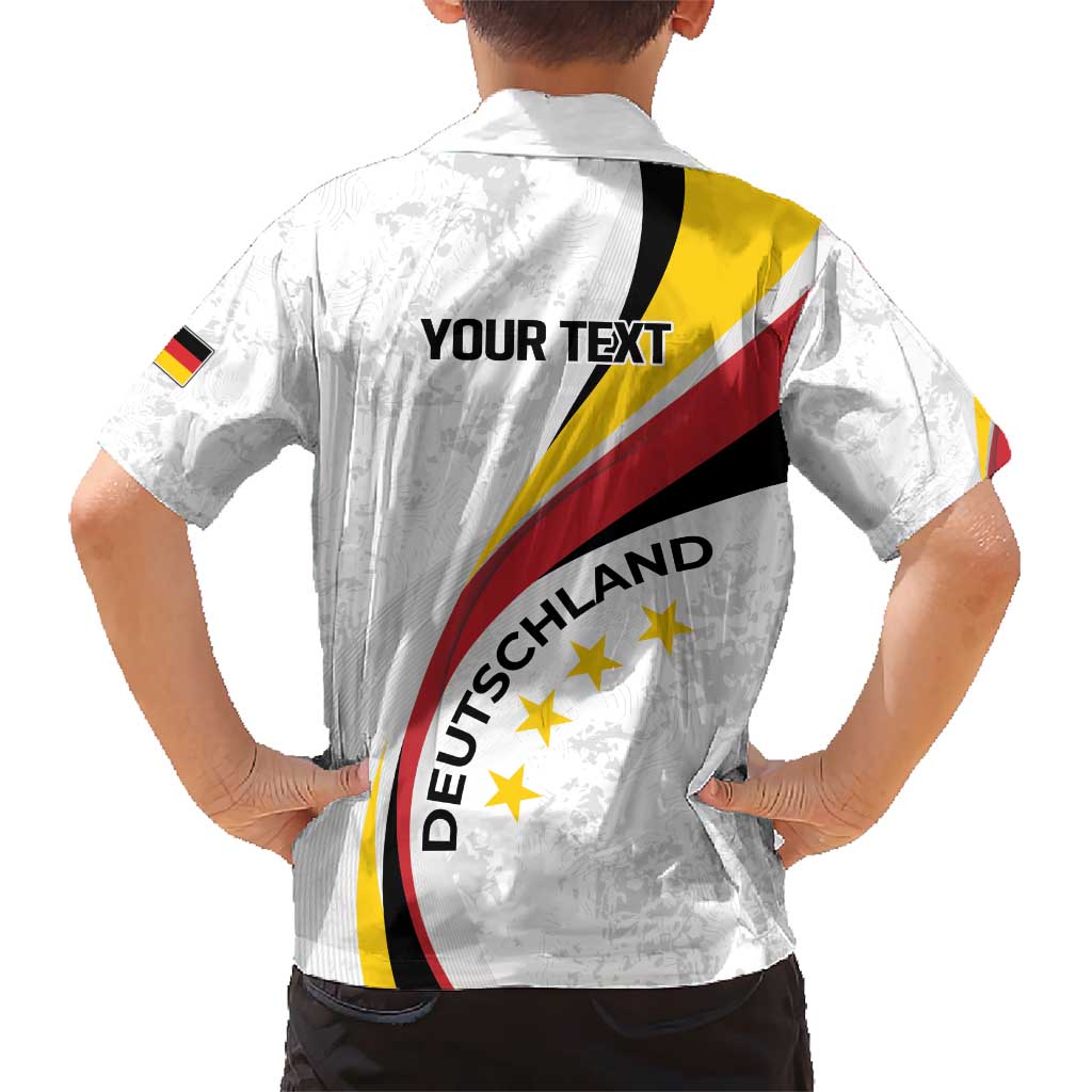 Germany Personalized Kid Hawaiian Shirt 2025 Nationalelf - GO Deutschland