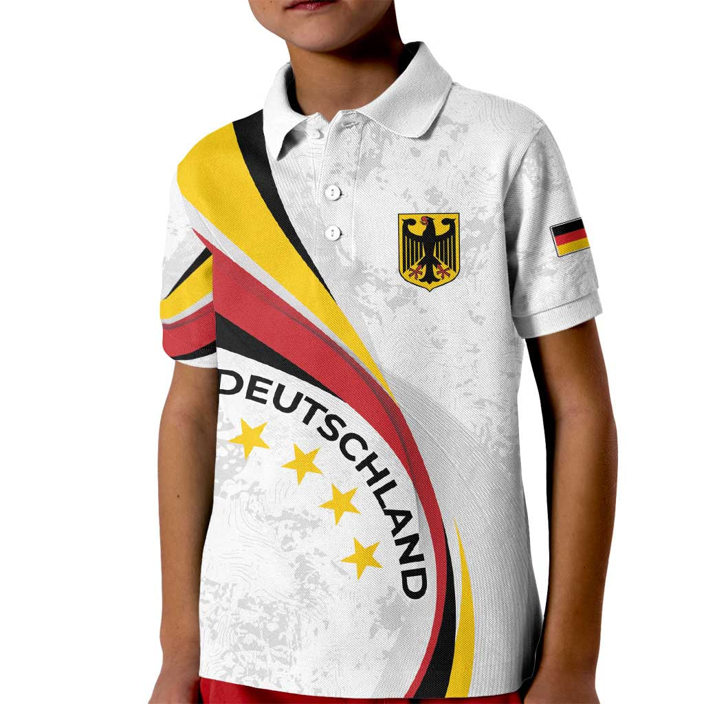 Germany Personalized Kid Polo Shirt 2025 Nationalelf - GO Deutschland