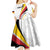 Germany Personalized Kid Short Sleeve Dress 2025 Nationalelf - GO Deutschland