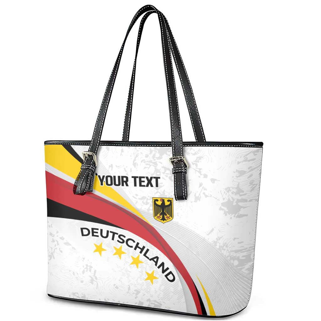 Germany Personalized Leather Tote Bag 2025 Nationalelf - GO Deutschland