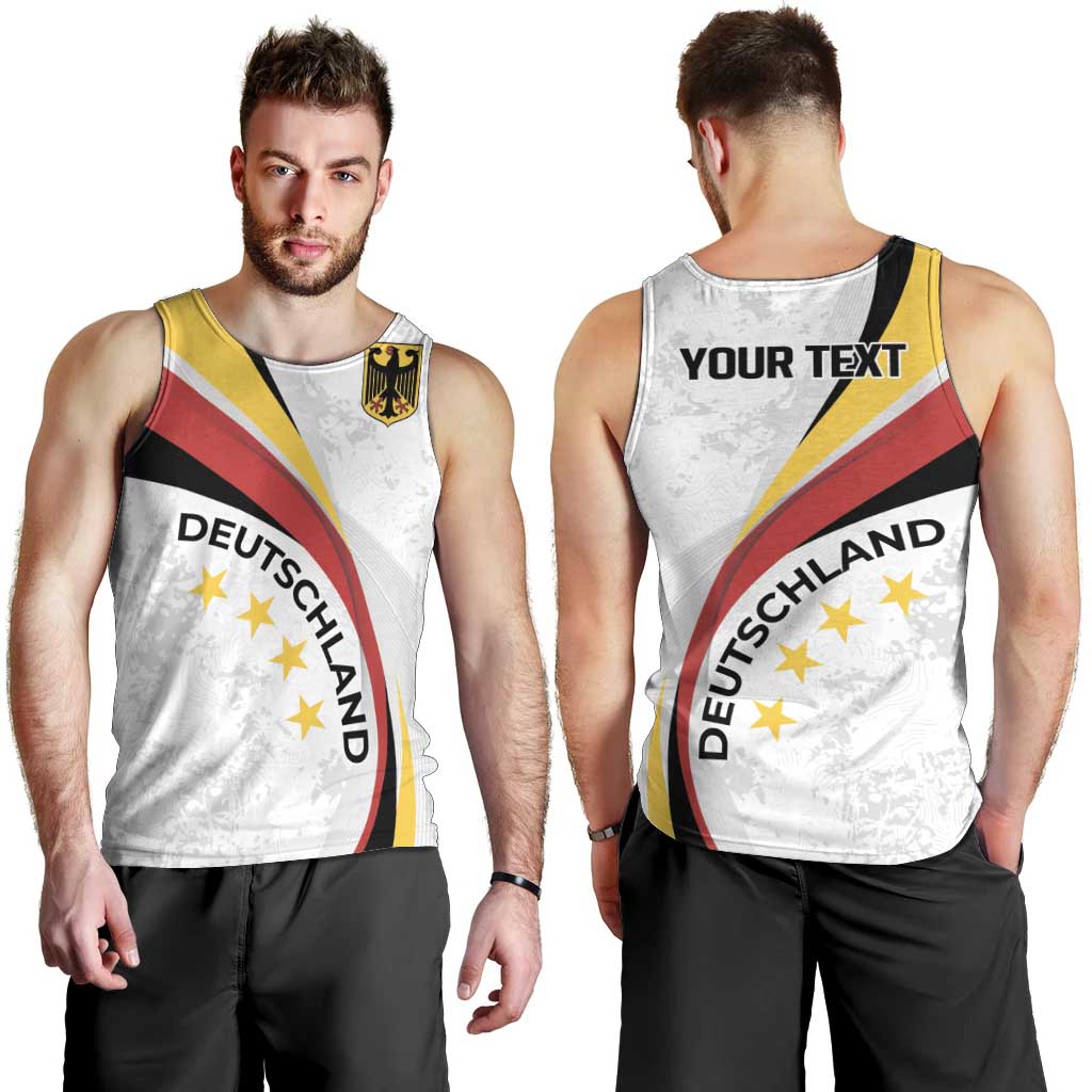 Germany Personalized Men Tank Top 2025 Nationalelf - GO Deutschland