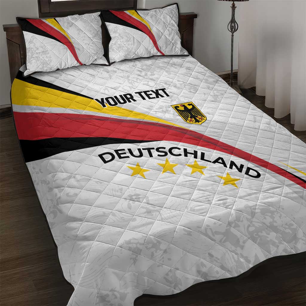 Germany Personalized Quilt Bed Set 2025 Nationalelf - GO Deutschland