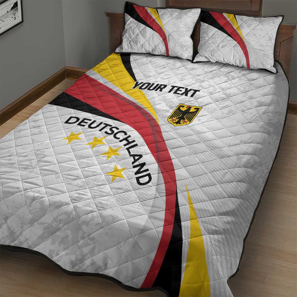 Germany Personalized Quilt Bed Set 2025 Nationalelf - GO Deutschland