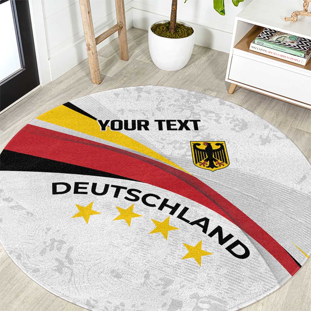 Germany Personalized Round Carpet 2025 Nationalelf - GO Deutschland