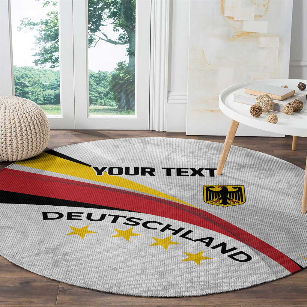 Germany Personalized Round Carpet 2025 Nationalelf - GO Deutschland