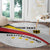 Germany Personalized Round Carpet 2025 Nationalelf - GO Deutschland