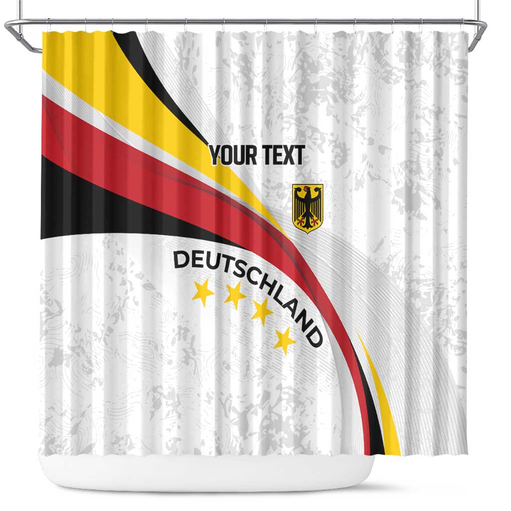 Germany Personalized Shower Curtain 2025 Nationalelf - GO Deutschland
