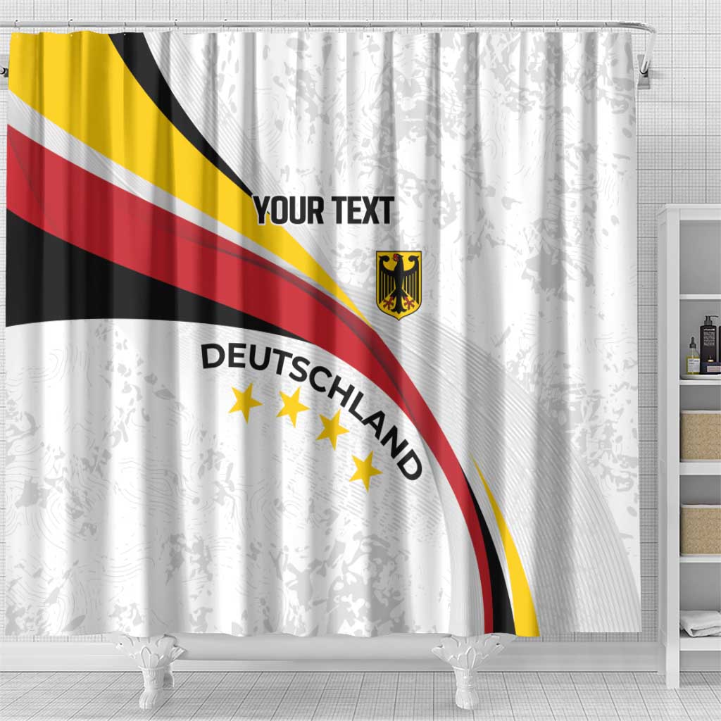 Germany Personalized Shower Curtain 2025 Nationalelf - GO Deutschland