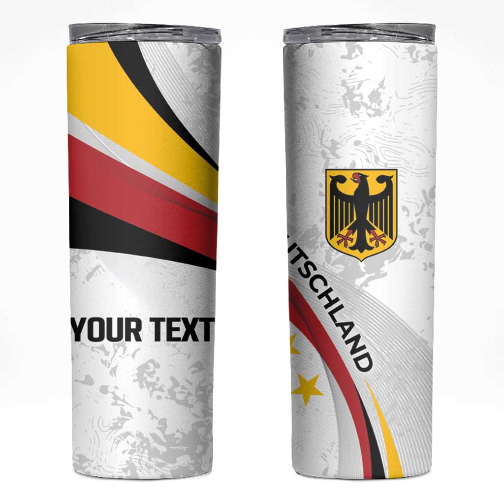 Germany Personalized Skinny Tumbler 2025 Nationalelf - GO Deutschland