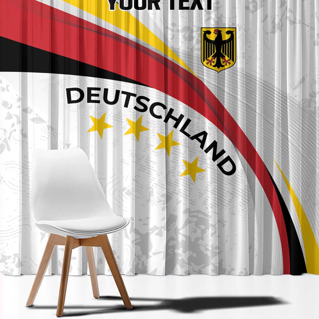 Germany Personalized Window Curtain 2025 Nationalelf - GO Deutschland