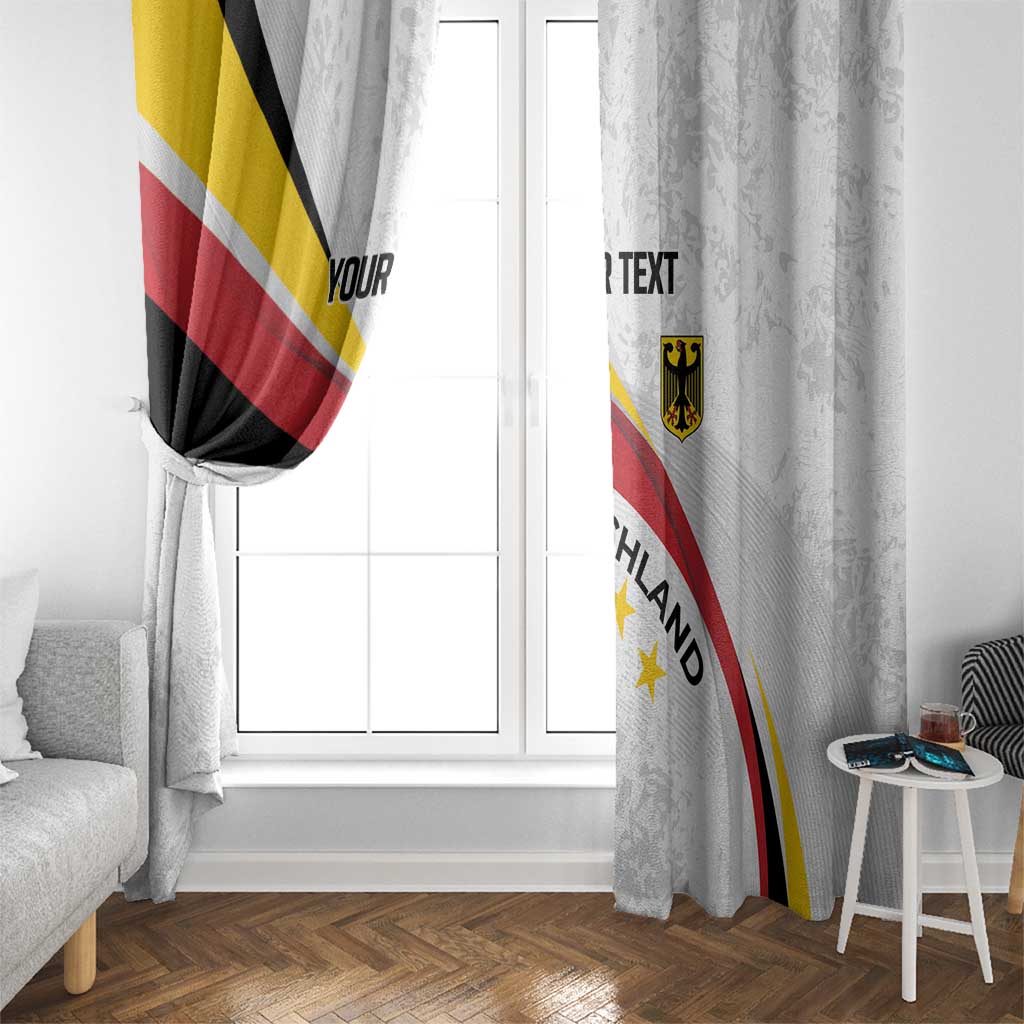 Germany Personalized Window Curtain 2025 Nationalelf - GO Deutschland