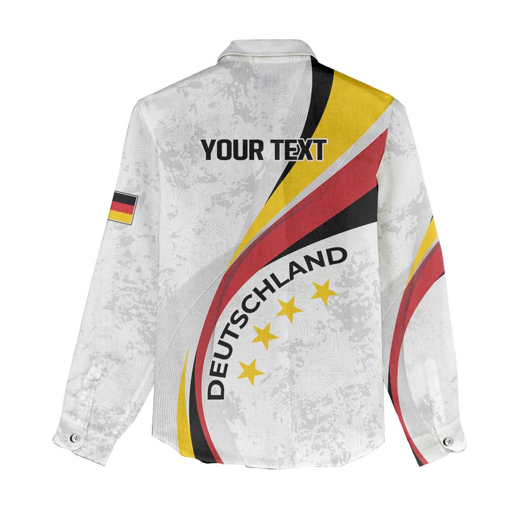 Germany Personalized Women Casual Shirt 2025 Nationalelf - GO Deutschland