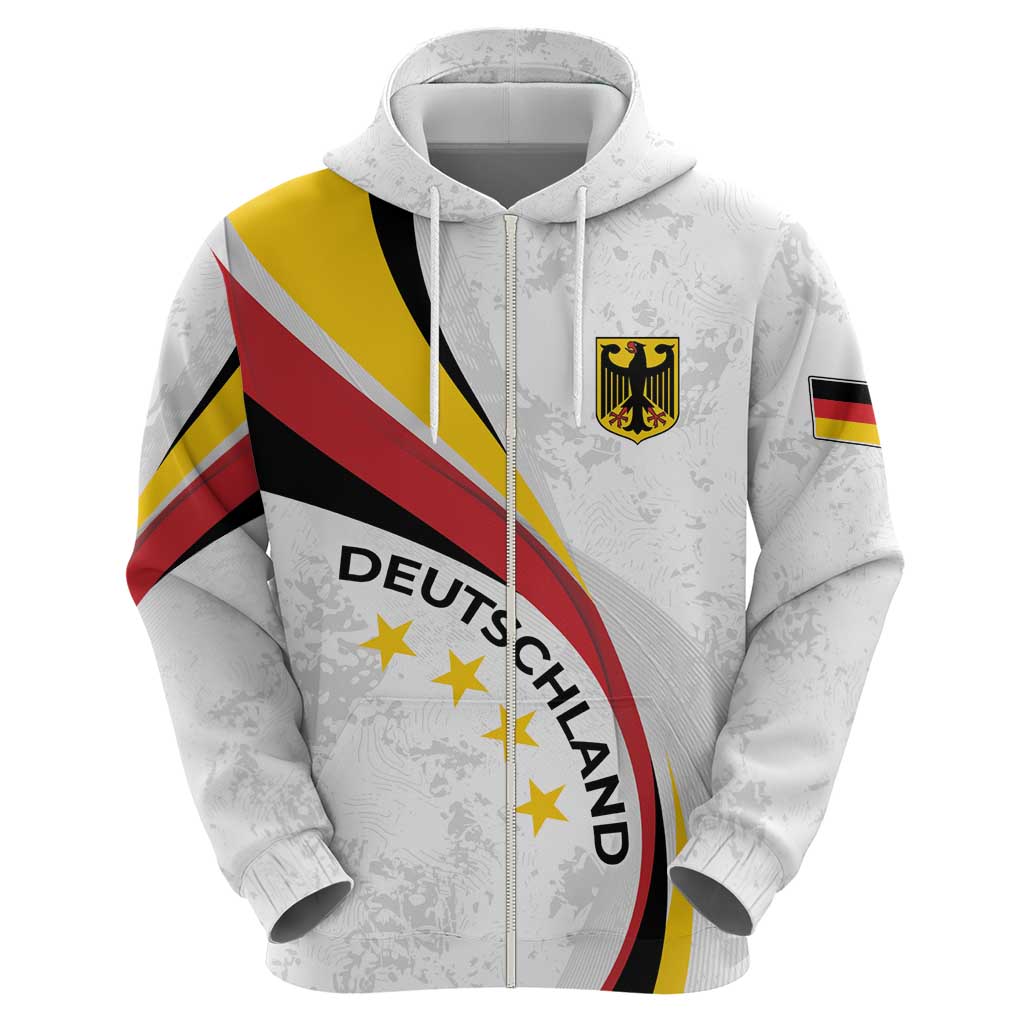 Germany Personalized Zip Hoodie 2025 Nationalelf - GO Deutschland