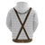 Germany Trachten Lederhose Inspired Hoodie Washed Brown