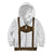 Germany Trachten Lederhose Inspired Kid Hoodie Washed Brown