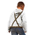 Germany Trachten Lederhose Inspired Kid Hoodie Washed Brown