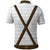 Germany Trachten Lederhose Inspired Polo Shirt Washed Brown