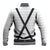 Germany Trachten Lederhose Inspired Baseball Jacket Sable Black