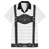 Germany Trachten Lederhose Inspired Hawaiian Shirt Sable Black