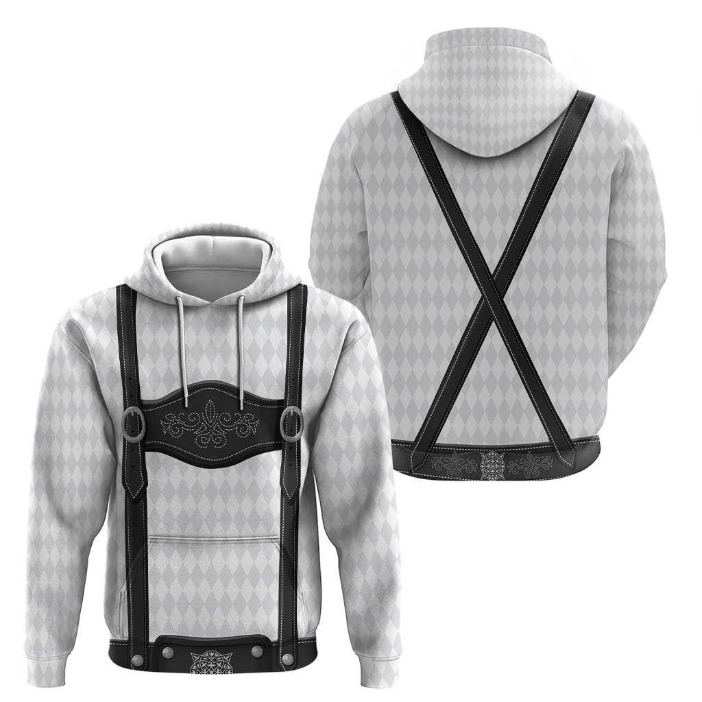 Germany Trachten Lederhose Inspired Hoodie Sable Black
